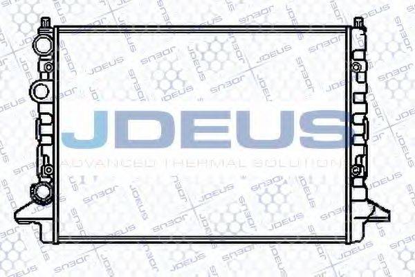 JDEUS 030V33 Радиатор, охлаждение двигателя