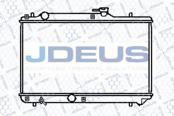 JDEUS 042M04 Радиатор, охлаждение двигателя