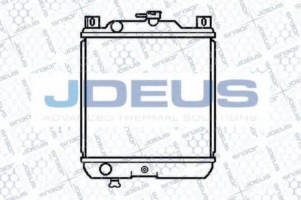 JDEUS 042M12 Радиатор, охлаждение двигателя