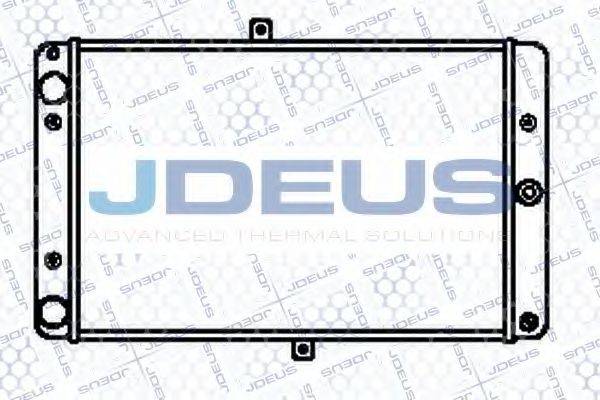 JDEUS 049M01 Радиатор, охлаждение двигателя