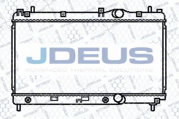 JDEUS 053M04 Радиатор, охлаждение двигателя