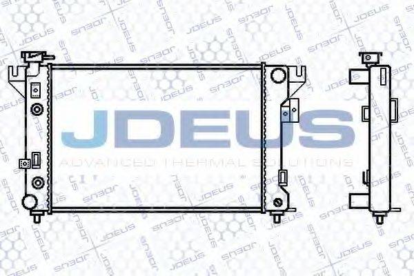 JDEUS 053M05 Радиатор, охлаждение двигателя