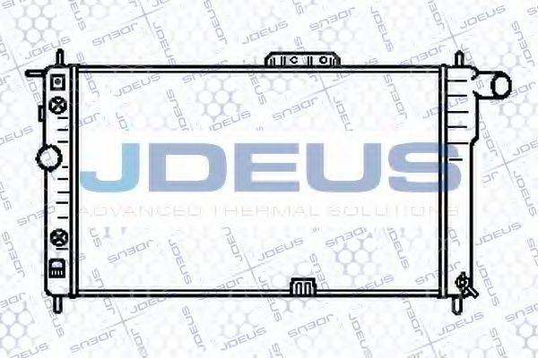 JDEUS 056M04 Радиатор, охлаждение двигателя