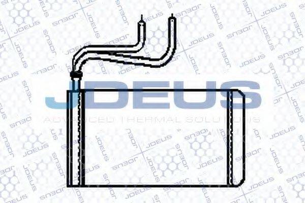 JDEUS 212M06 Теплообменник, отопление салона