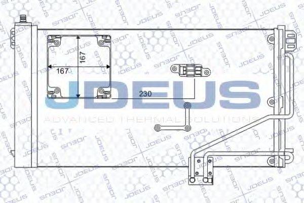 JDEUS 717M42A Конденсатор, кондиционер