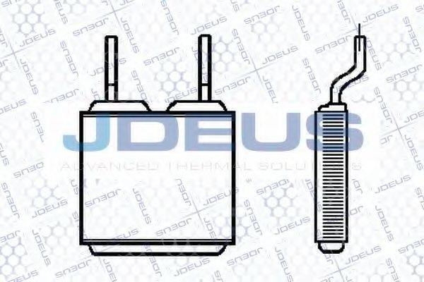 JDEUS 220M14 Теплообменник, отопление салона