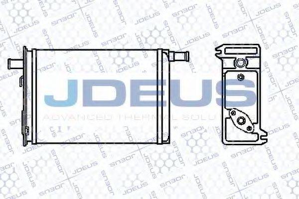 JDEUS 223V09 Теплообменник, отопление салона