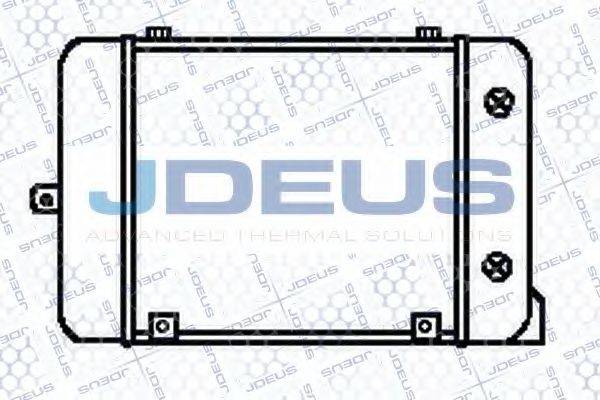 JDEUS 401M04 масляный радиатор, двигательное масло