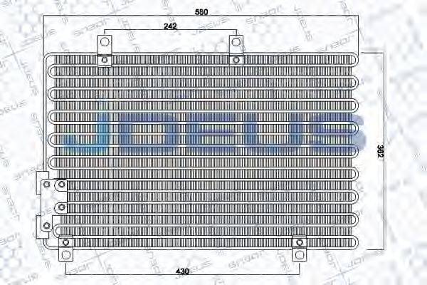 JDEUS 700M07 Конденсатор, кондиционер