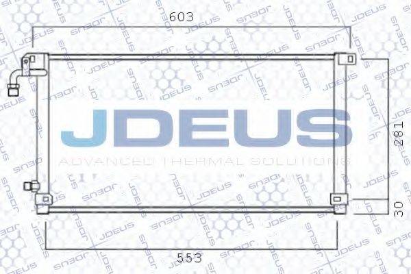 JDEUS 707M31 Конденсатор, кондиционер