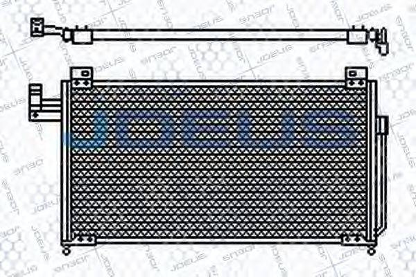 JDEUS 716M26 Конденсатор, кондиционер