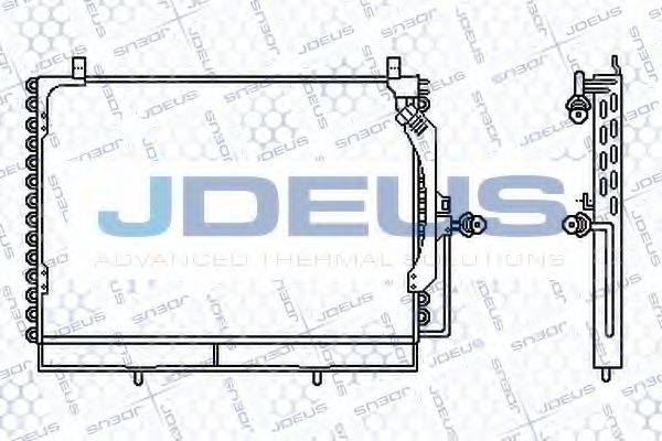 JDEUS 717M04 Конденсатор, кондиционер