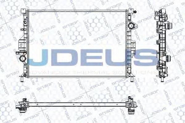 JDEUS RA0310560 Радиатор, охлаждение двигателя