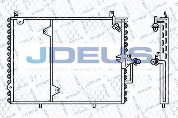 JDEUS 717V03 Конденсатор, кондиционер