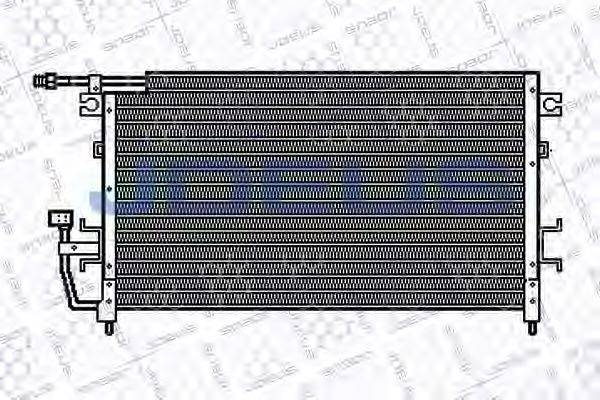 JDEUS 718M04 Конденсатор, кондиционер