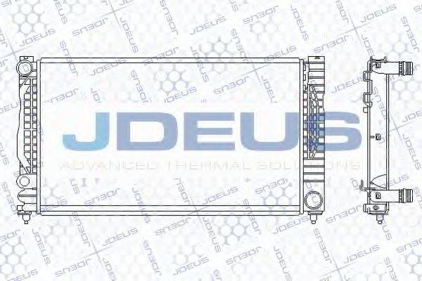 JDEUS 001M06 Радиатор, охлаждение двигателя