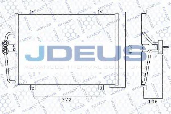 JDEUS 723M57 Конденсатор, кондиционер