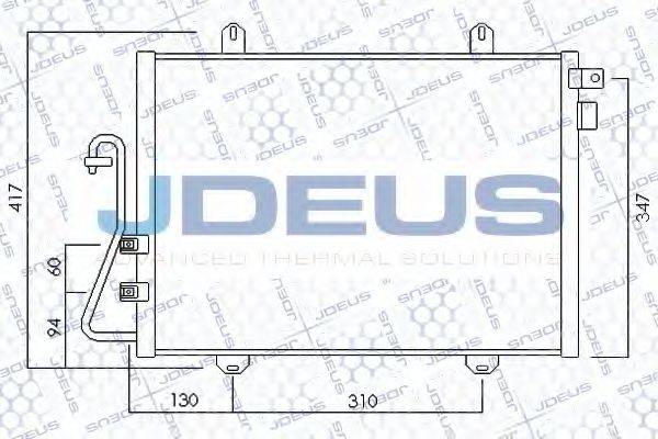JDEUS 723M65 Конденсатор, кондиционер