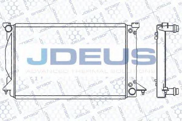 JDEUS 001M13 Радиатор, охлаждение двигателя