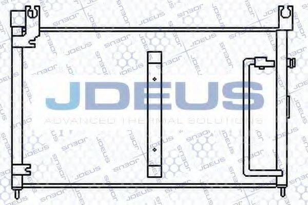 JDEUS 742M04 Конденсатор, кондиционер