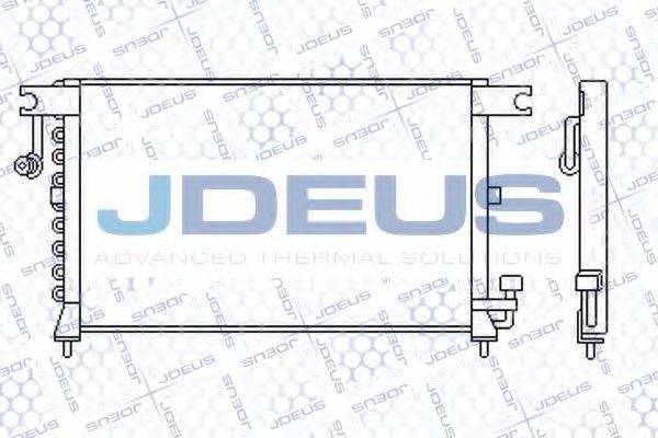JDEUS 754M04 Конденсатор, кондиционер