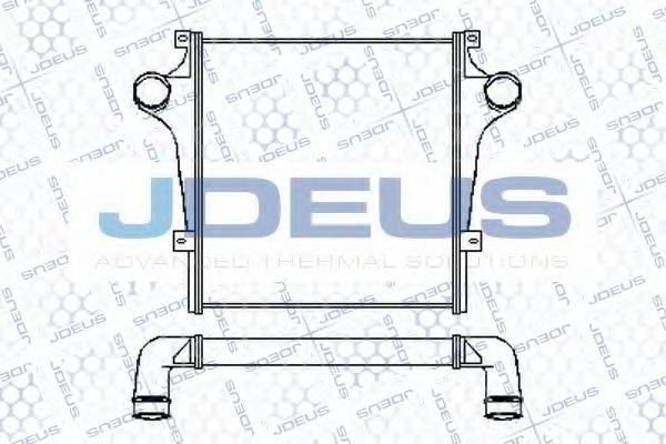 JDEUS 814M10 Интеркулер