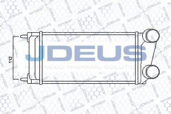 JDEUS 807M57 Интеркулер