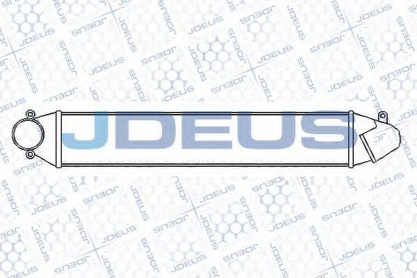 JDEUS 812M22 Интеркулер