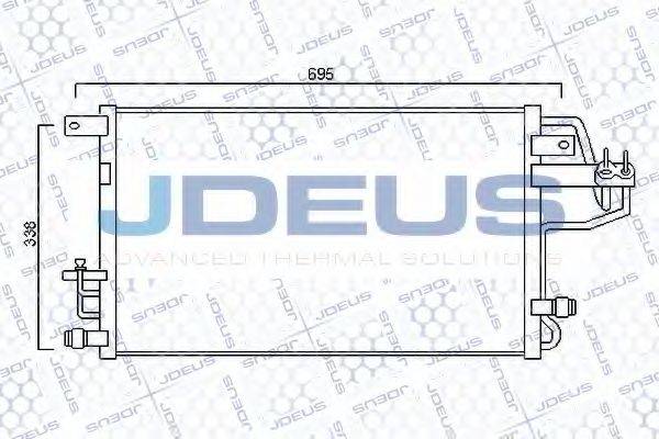 JDEUS 754M22 Конденсатор, кондиционер