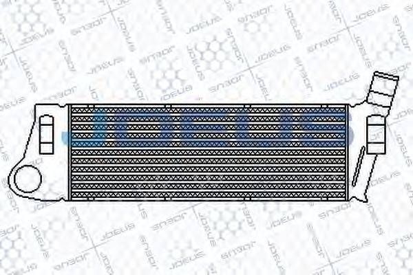 JDEUS 823M24 Интеркулер