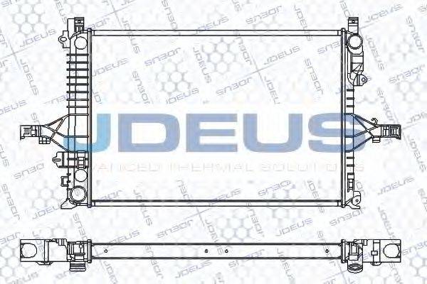 JDEUS RA0310530 Радиатор, охлаждение двигателя