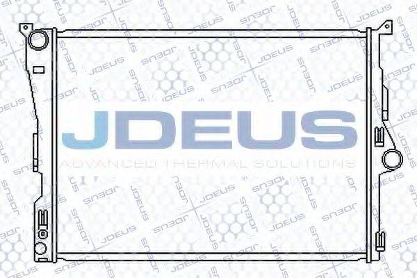 JDEUS 005M15 Радиатор, охлаждение двигателя