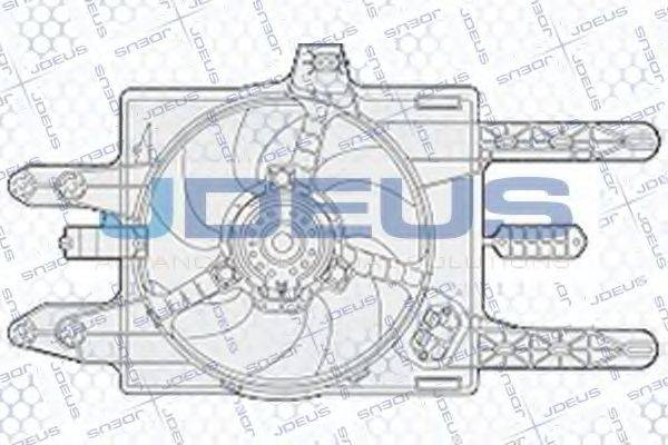 JDEUS EV820900 Вентилятор, охлаждение двигателя