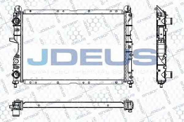 JDEUS RA0000090 Радиатор, охлаждение двигателя