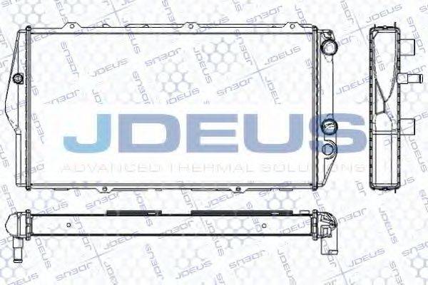 JDEUS RA0010040 Радиатор, охлаждение двигателя