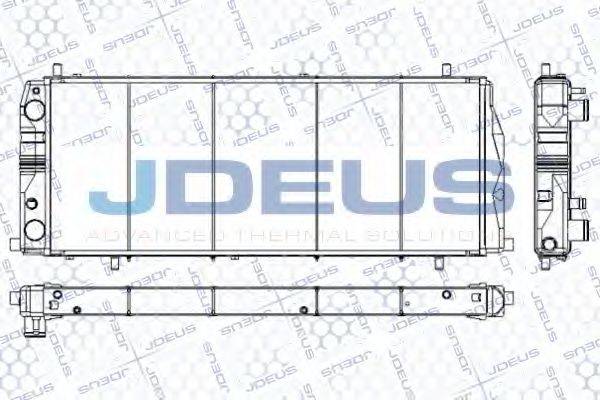 JDEUS RA0010070 Радиатор, охлаждение двигателя