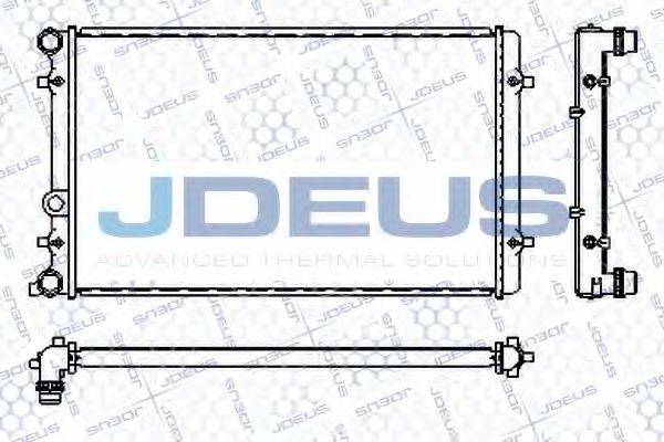 JDEUS RA0010190 Радиатор, охлаждение двигателя