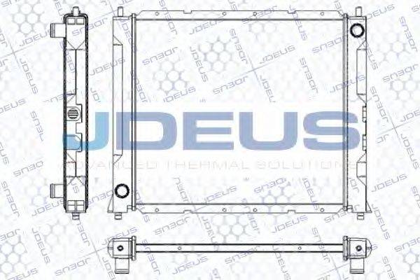 JDEUS RA0020261 Радиатор, охлаждение двигателя