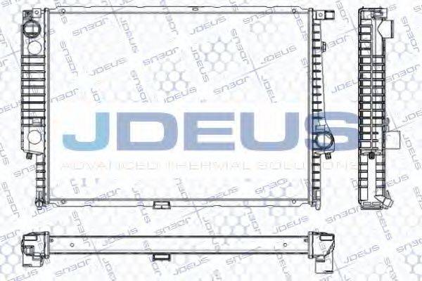 JDEUS RA0050050 Радиатор, охлаждение двигателя