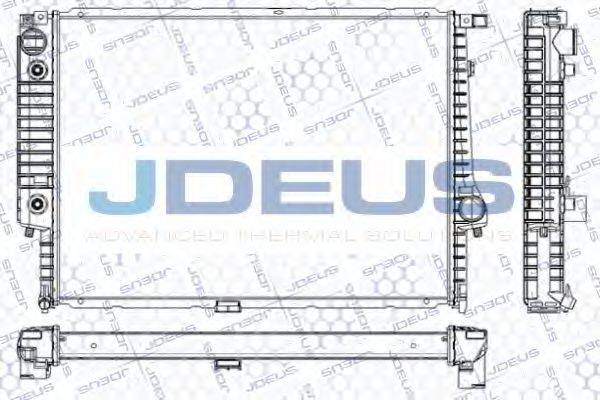 JDEUS RA0050060 Радиатор, охлаждение двигателя