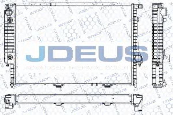 JDEUS RA0050070 Радиатор, охлаждение двигателя