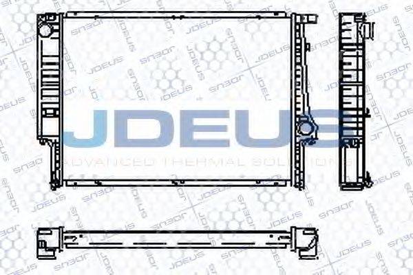 JDEUS RA0050100 Радиатор, охлаждение двигателя
