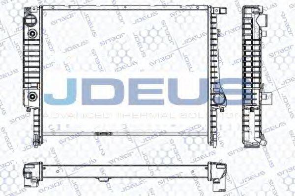 JDEUS RA0050170 Радиатор, охлаждение двигателя