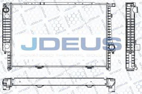 JDEUS RA0050180 Радиатор, охлаждение двигателя