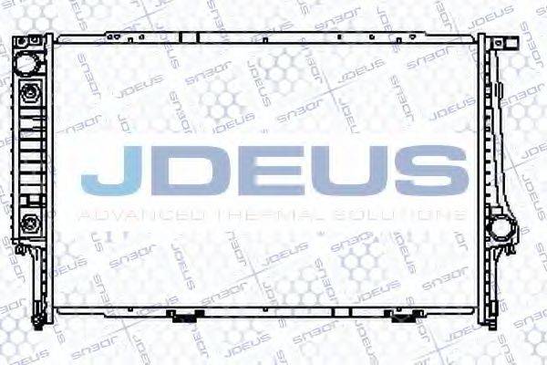 JDEUS RA0050190 Радиатор, охлаждение двигателя
