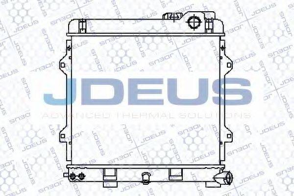 JDEUS RA0050340 Радиатор, охлаждение двигателя