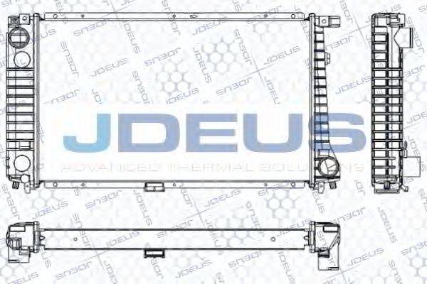 JDEUS RA0050370 Радиатор, охлаждение двигателя