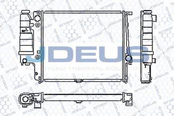 JDEUS RA0050390 Радиатор, охлаждение двигателя