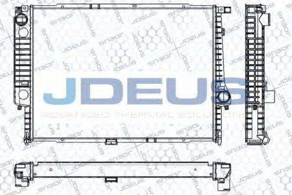 JDEUS RA0050430 Радиатор, охлаждение двигателя