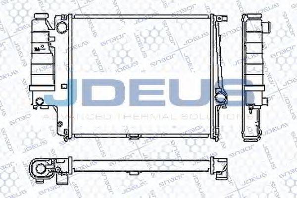JDEUS RA0050470 Радиатор, охлаждение двигателя